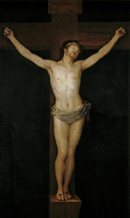 Cristo crucificado de Goya.