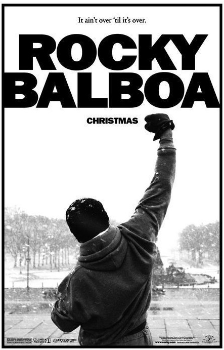 Mítico poster de la película de Rocky Balboa