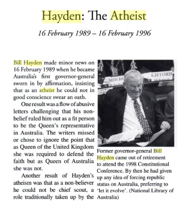 Pequeña biografía de Bill Hayden.
