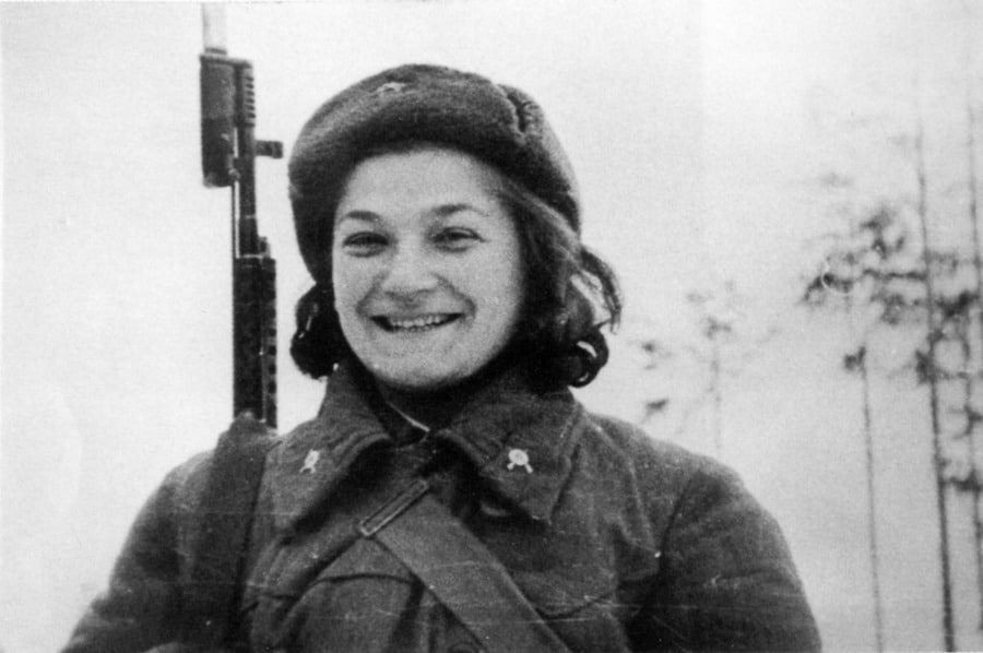 Natalya Malysheva, de exploradora en 1941