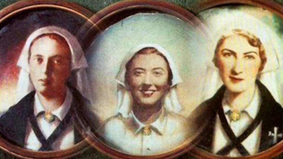 Las beatas mártires enfermeras de Somiedo, Octavia, Olga y Pilar