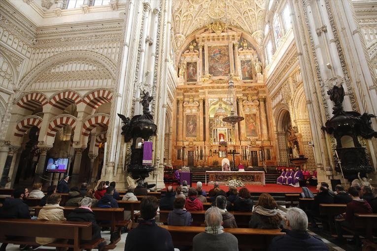 Misa en la Catedral de Córdoba