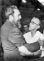 Pedro Casaldáliga y Fidel Castro.