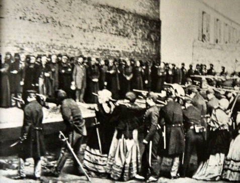 Masacre de la Comuna de París.