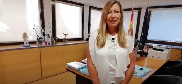 Patricia Gomez Picard, enfermera, consellera de salud de Baleares, encarga las eutanasias
