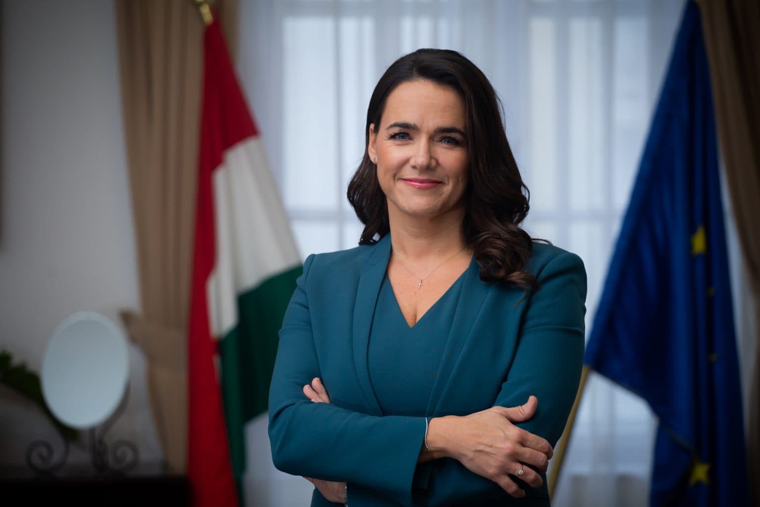 Katalin Novak es la ministra de Familia de Hungría
