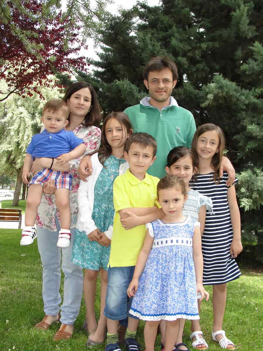 Familia Palacios Francés, misioneros en Hungría