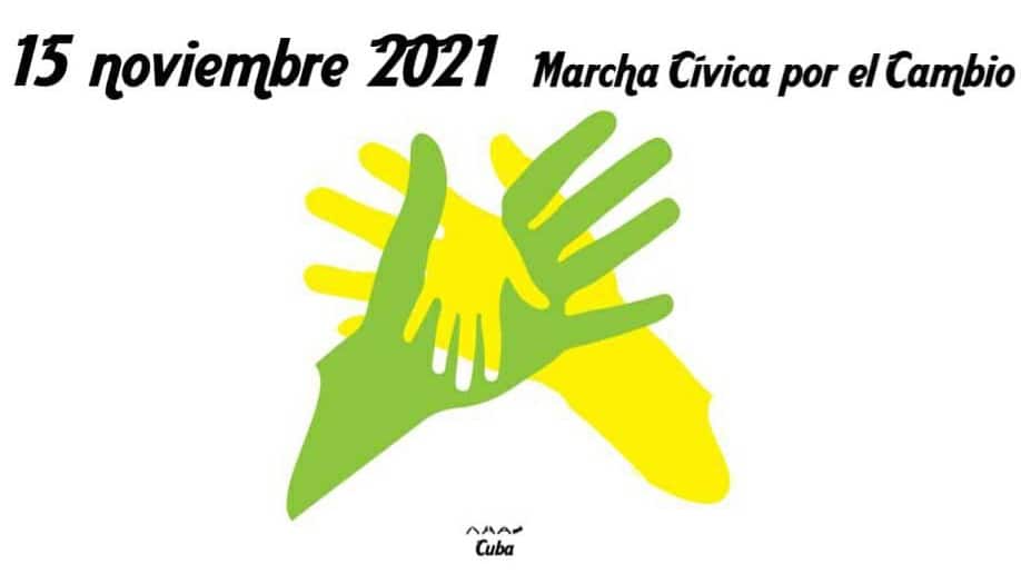 Logotipo de la Marcha Cívica por el Cambio en Cuba, convocada por el grupo Archipiélago