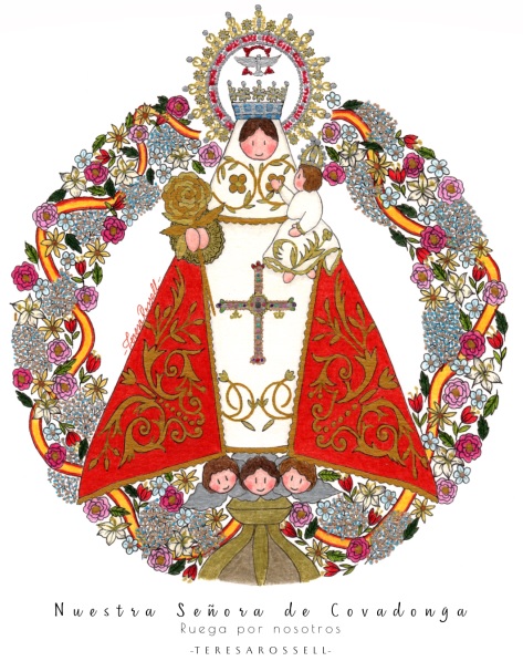 Nuestra Señora de Covadonga de Teresa Rossell. 