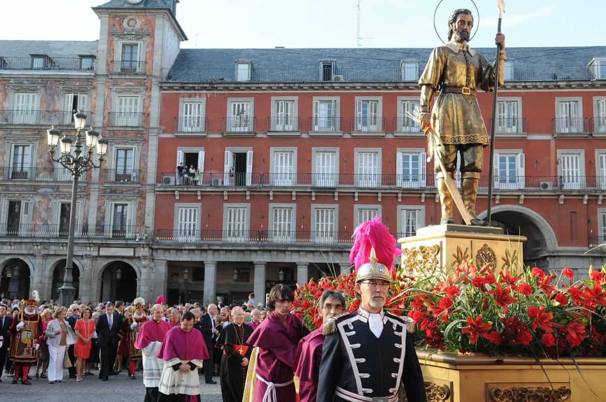 Procesión de San Isidro en Madrid