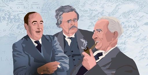 Lewis, Chesterton, Tolkien.