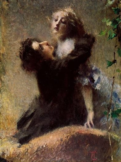 'La hiedra', cuadro de Tranquillo Cremona.