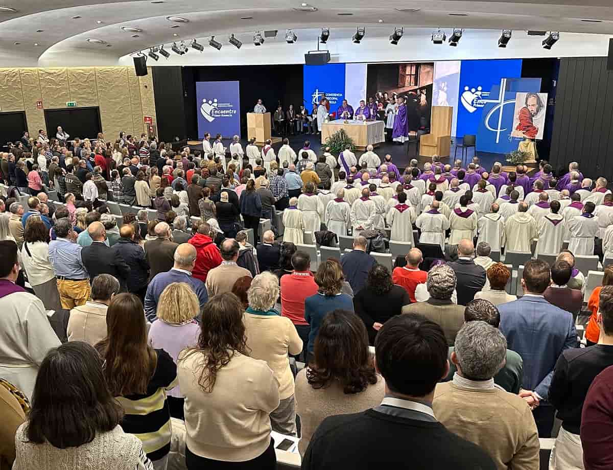 Misa del congreso de laicos de febrero de 2024 sobre el Primer Anuncio con la Conferencia Episcopal