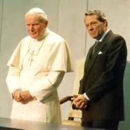 Juan Pablo II y Joaquín Navarro-Valls