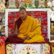 El lama Ogyen Trinley Dorje
