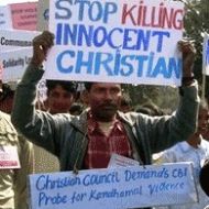 Protesta contra la persecución de cristianos