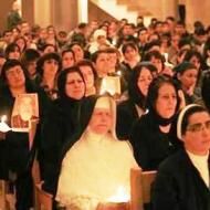 Un grupo de católicos iraquíes