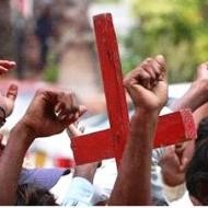 Protestas de católicos en Pakistán
