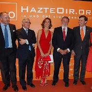 Hazteoir premia a Mayor Oreja y Antonio Jiménez por su defensa de la vida y la libertad en España