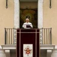Benedicto XVI en Castel Gandolfo