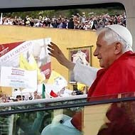 El Papa en Carpineto Romano.