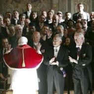 Benedicto XVI ante el Cuerpo Diplomático