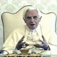 Benedicto XVI durante la entrevista