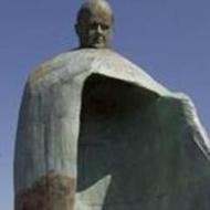 La nueva estatua de Juan Pablo II
