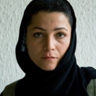 La actriz iraní Marzie Vafamehrha