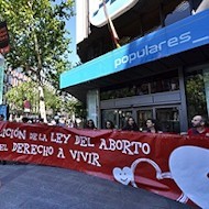 En Génova 13, primera parada de AbortoCero.