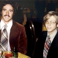 Weiland y Gates en 1976