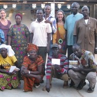 El equipo anti-sida de Marta Barral en Chad
