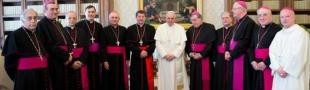 Francisco y los obispos de Toscana