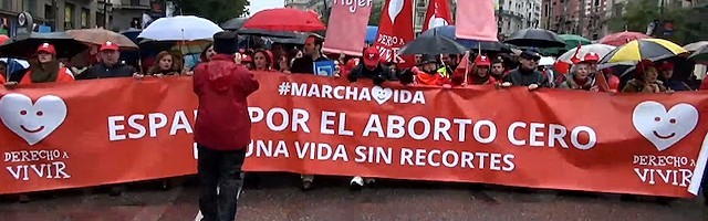 Decenas de miles de personas acudieron a la cuarta convocatoria por el Aborto Cero.