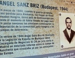 Ángel Sanz logró salvar a 5.200 judíos