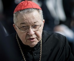 El cardenal André Vingt-Trois, arzobispo de París.