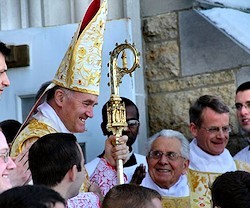 El obispo Bernard Fellay es el superior de la Hermandad de San Pío X desde 1994.