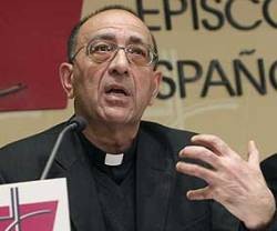 Juan José Omella es el presidente de Pastoral Social de la Conferencia Episcopal y uno de los responsables del texto presentado
