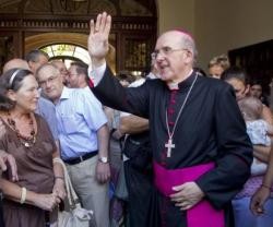 El arzobispo Osoro al despedirse de sus feligreses valencianos