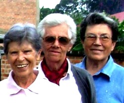 Las saverianas asesinadas, Lucia Pulici de 75 años, Olga Raschietti de 83, y Bernadetta Boggian, de 79