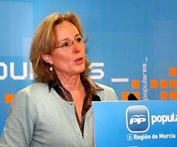 Lourdes Méndez-Monasterio, diputada del PP por la Región de Murcia, una de las que firma la carta de parlamentarios provida