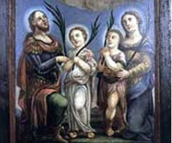 Santos Vital, Valeria e hijos, mártires.