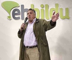 Joseba Asirón, alcalde de Pamplona, de Bildu, obtuvo en las elecciones de mayo el 16,6 de los votos.