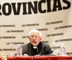 El cardenal Cañizares habló en un acto organizador por el diario Las Provincias sobre la situación del España