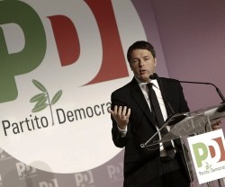 Matteo Renzi y su Partido Demócrata han implantado unas uniones gay legalmente recogidas, sin fidelidad ni adopción