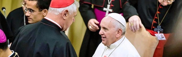 El cardenal Gerhard Mueller es prefecto de la Congregación para la Doctrina de la Fe desde 2012, ya más tiempo con Francisco que con Benedicto XVI.