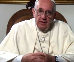 El Papa Francisco en su mensaje a los armenios - emitido en la TV nacional