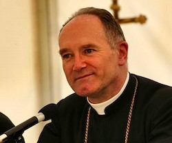 El obispo suizo Bernard Fellay, de 58 años, superior general de la Hermandad de San Pío X.