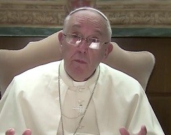El Papa Francisco, en el vídeo enviado a los jóvenes reunidos en Múnich