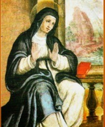 Santa Mónica, madre de San Agustín.